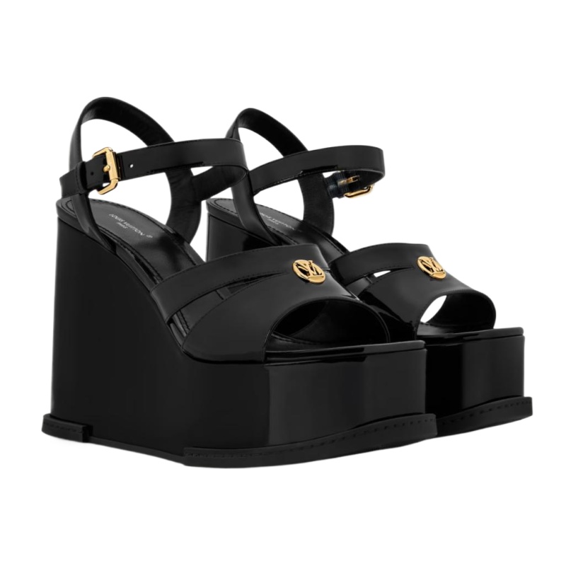Louis Vuitton Maya Wedge Sandal - Image 1